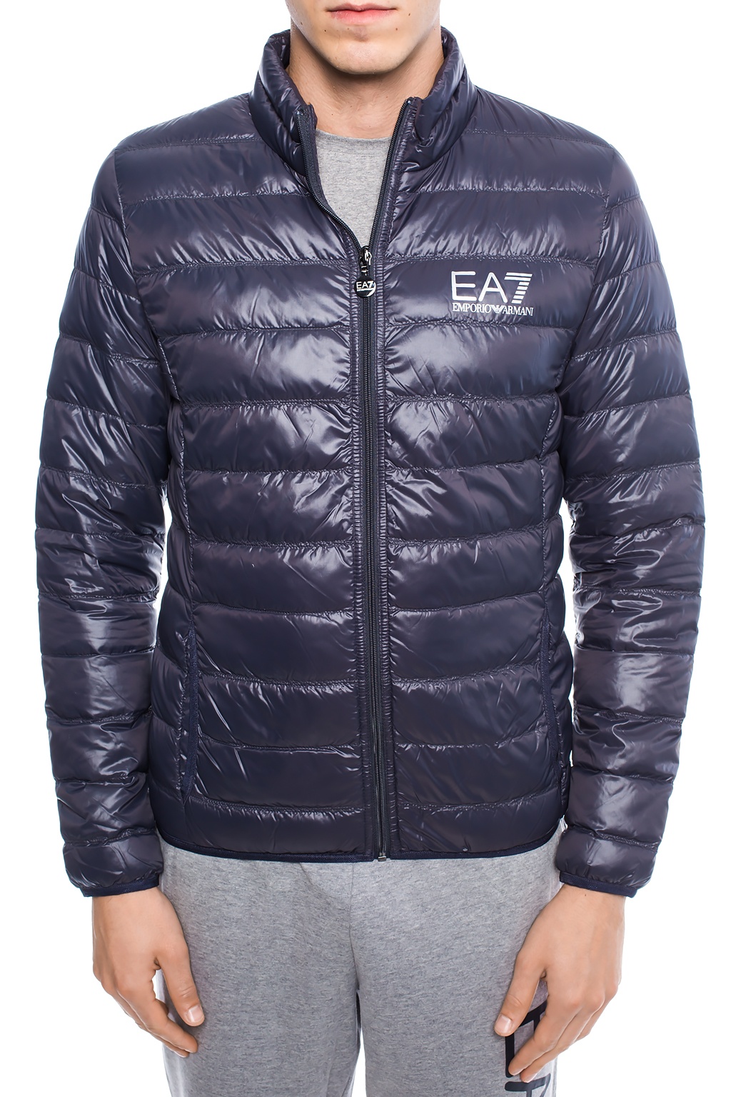 Emporio armani Wide-Leg Natural Ventus7 Shorts Down jacket